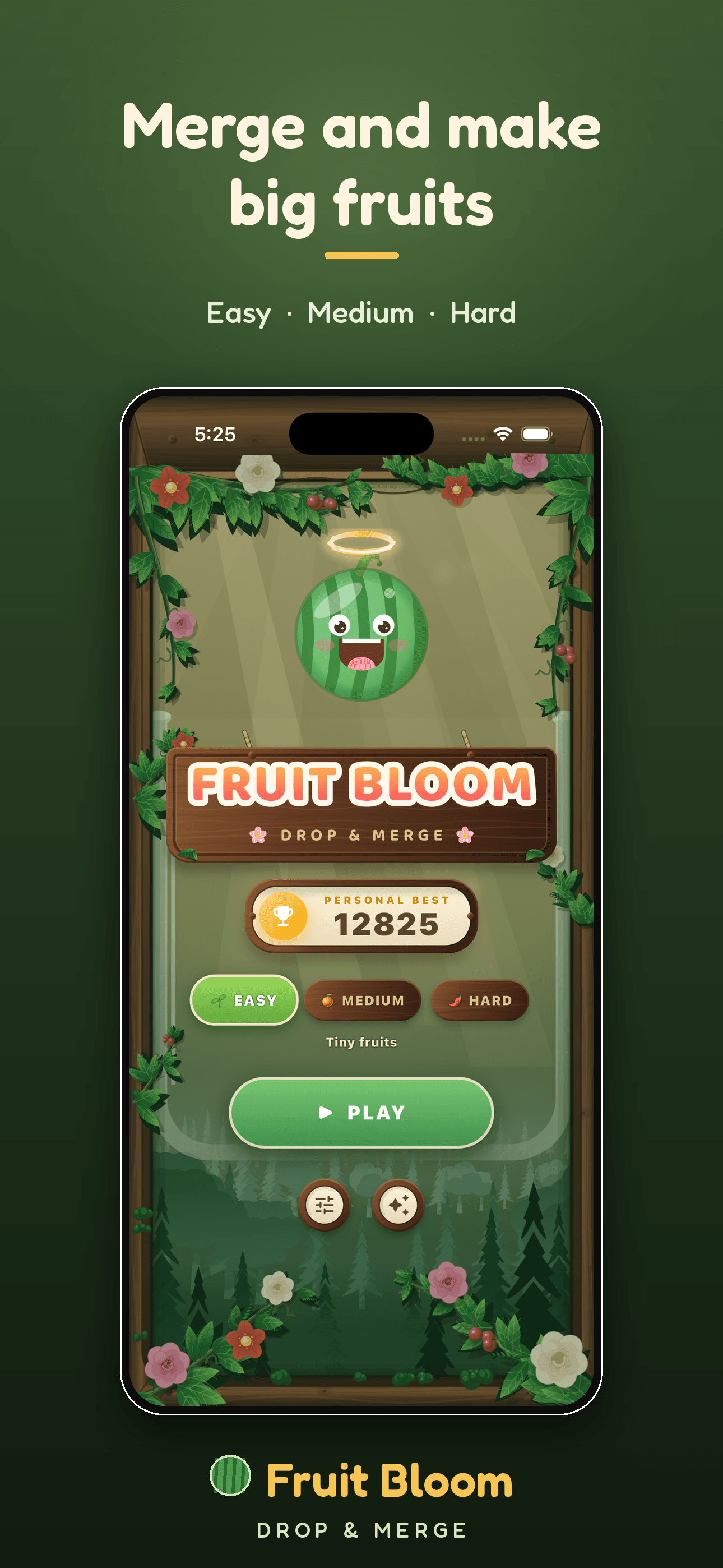 Fruit Bloom: Drop and Merge screenshot 1
