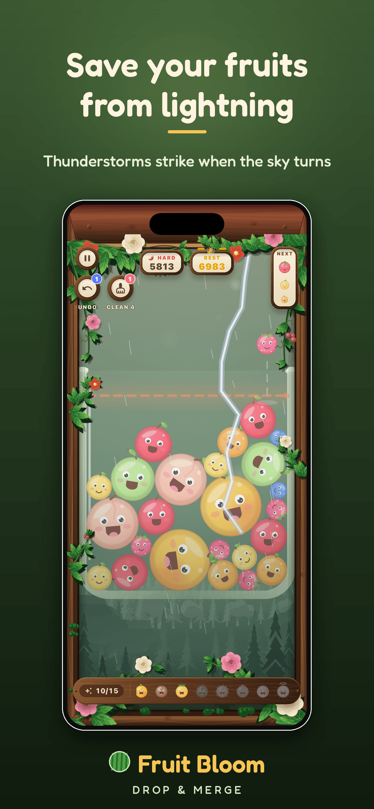 Fruit Bloom: Drop and Merge screenshot 5