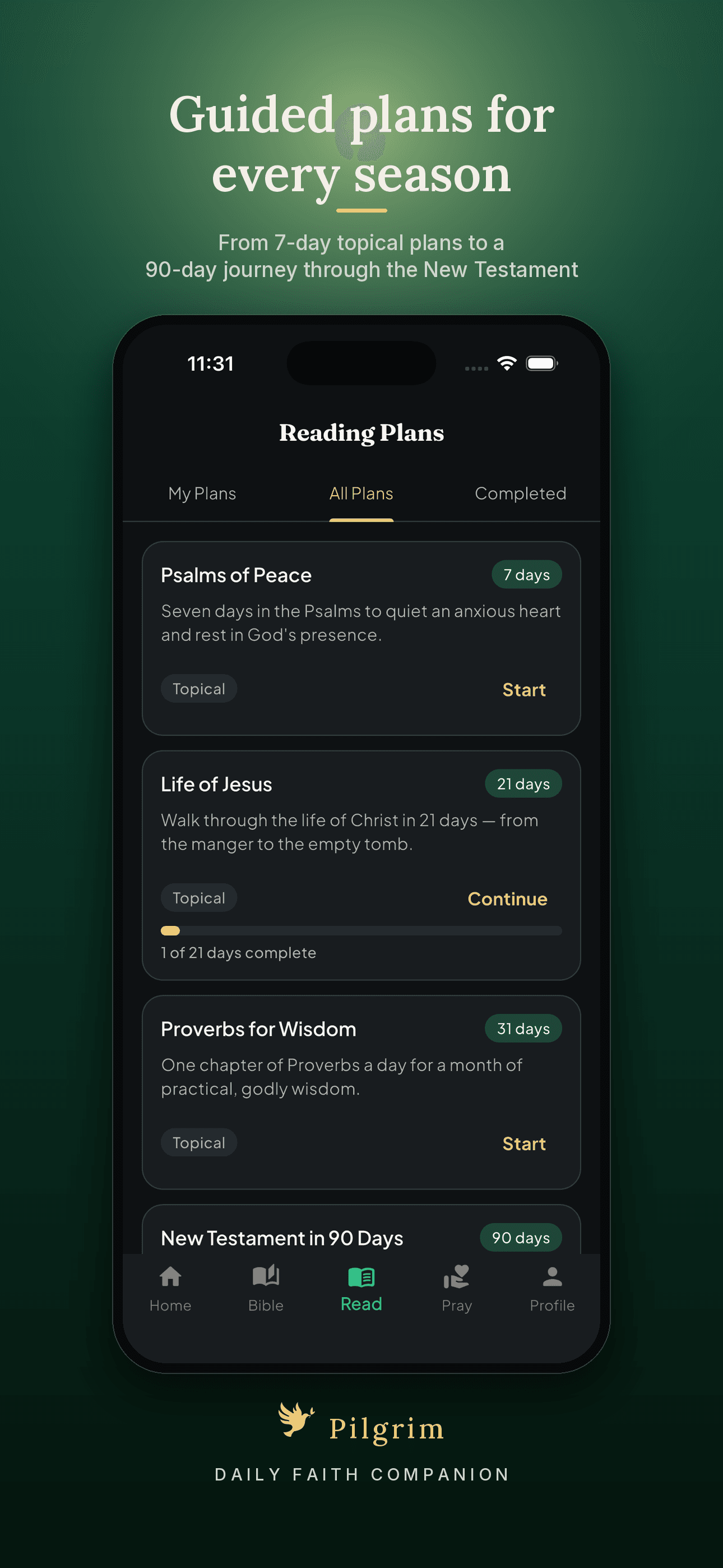 Pilgrim: Bible & Daily Prayer screenshot 3